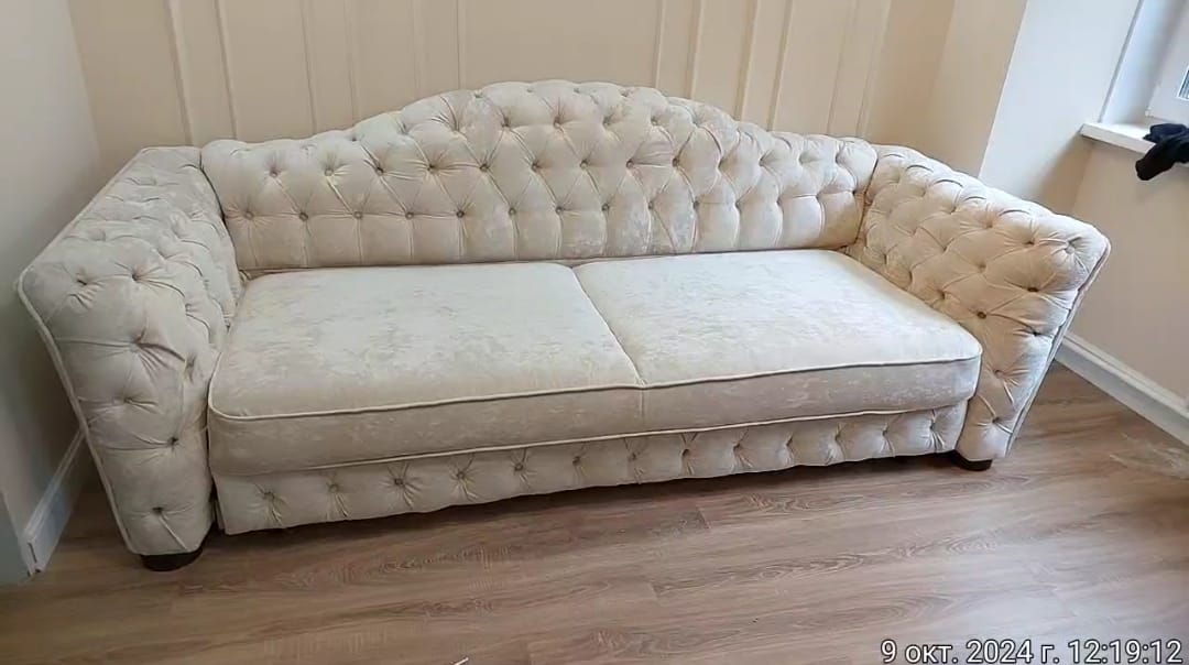 Обивка дивана. Рыбацкое