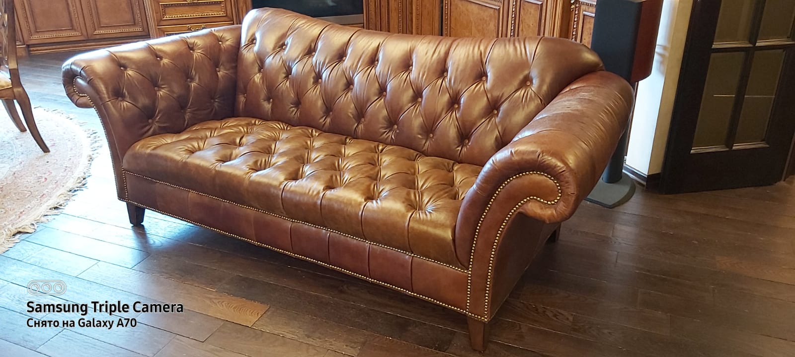 Перетяжка дивана. Рыбацкое